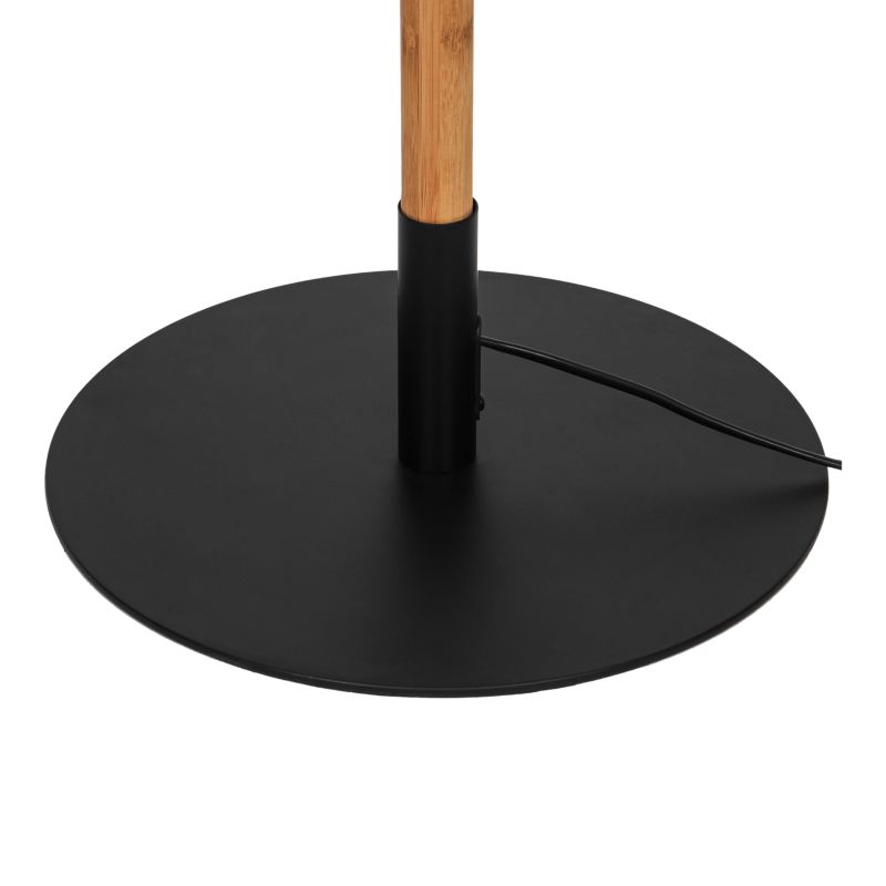 Gulvlampe Myrtus 1xE27 Bambus