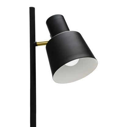 Gulvlampe Norwalk 3xE14 Sort