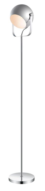 GoodHome Roccheta gulvlampe 1-punkts E27 krom