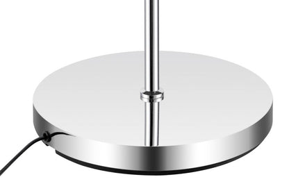 GoodHome Roccheta gulvlampe 1-punkts E27 krom