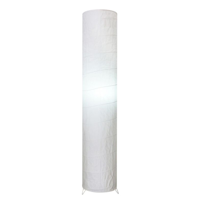 GoodHome Undara gulvlampe E27 hvid