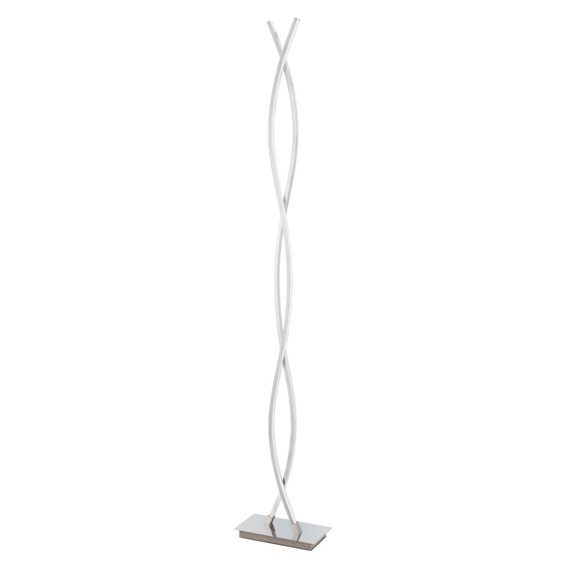 GoodHome Alani LED-gulvlampe 2-punkts krom