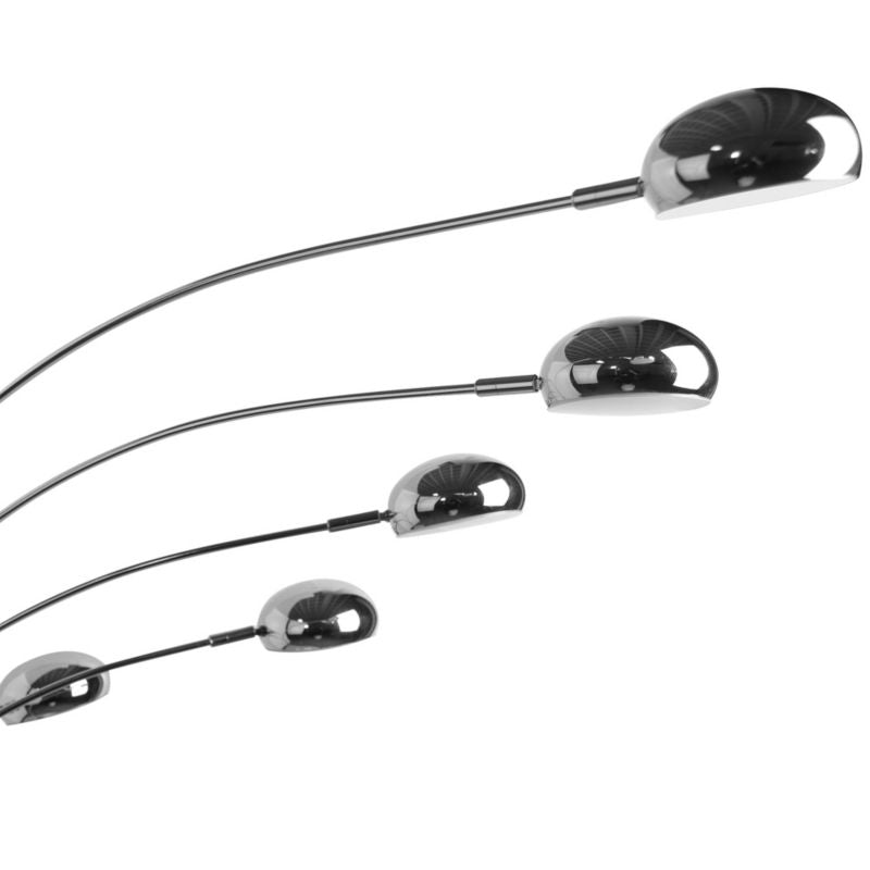 LED-gulvlampe GoodHome Coolah 5-punkts 2500 lm krom