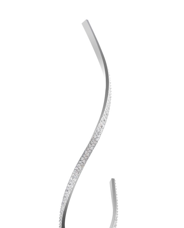 LED Gulvlampe Darien 2100 lm 3000 K Krom Dæmpbar