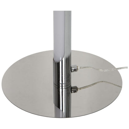 GoodHome Eucrite LED-gulvlampe i krom