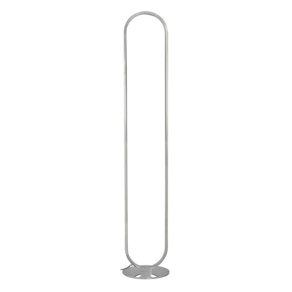 GoodHome Papua LED-gulvlampe 1900 lm 3000 K krom med dæmper