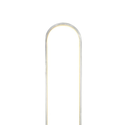 GoodHome Papua LED-gulvlampe 1900 lm 3000 K krom med dæmper
