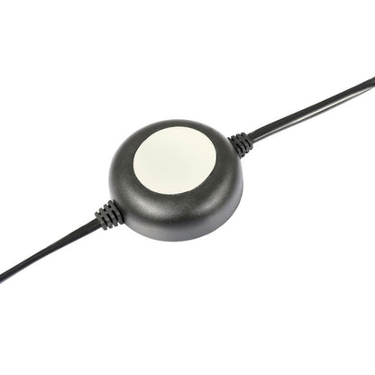 GoodHome Papua LED-gulvlampe 1900 lm 3000 K krom med dæmper