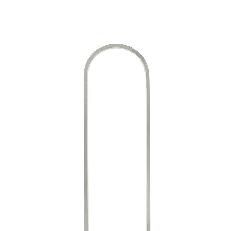 GoodHome Papua LED-gulvlampe 1900 lm 3000 K krom med dæmper