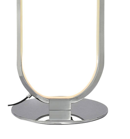 GoodHome Papua LED-gulvlampe 1900 lm 3000 K krom med dæmper