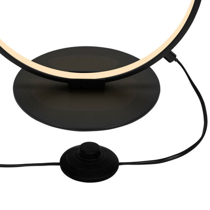 GoodHome Samana LED-gulvlampe 3000 lm 3000 K sort med dæmper