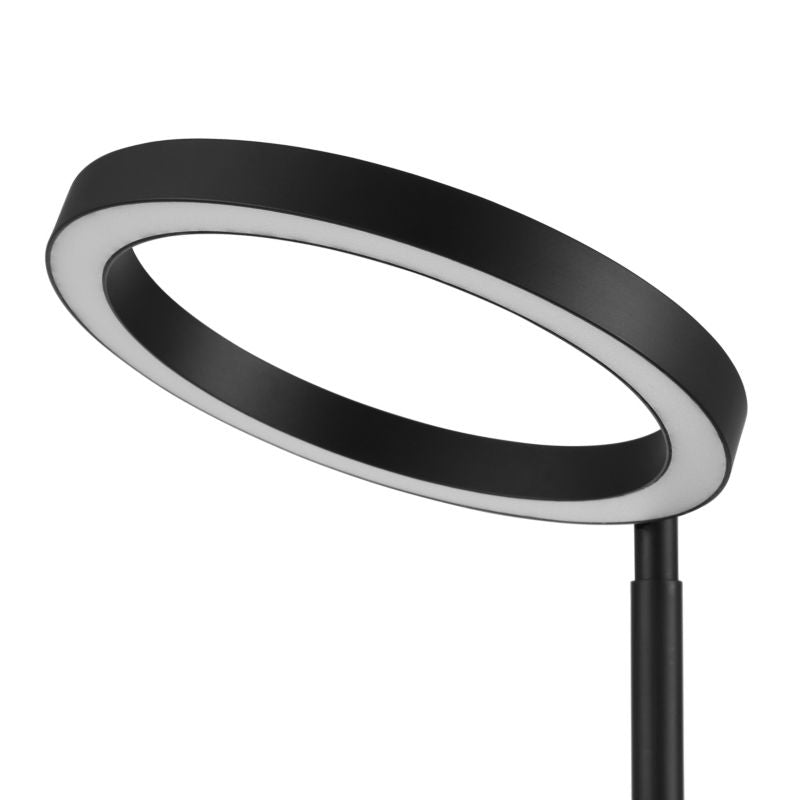 GoodHome Taphao LED-gulvlampe 1-punkts 16 W sort