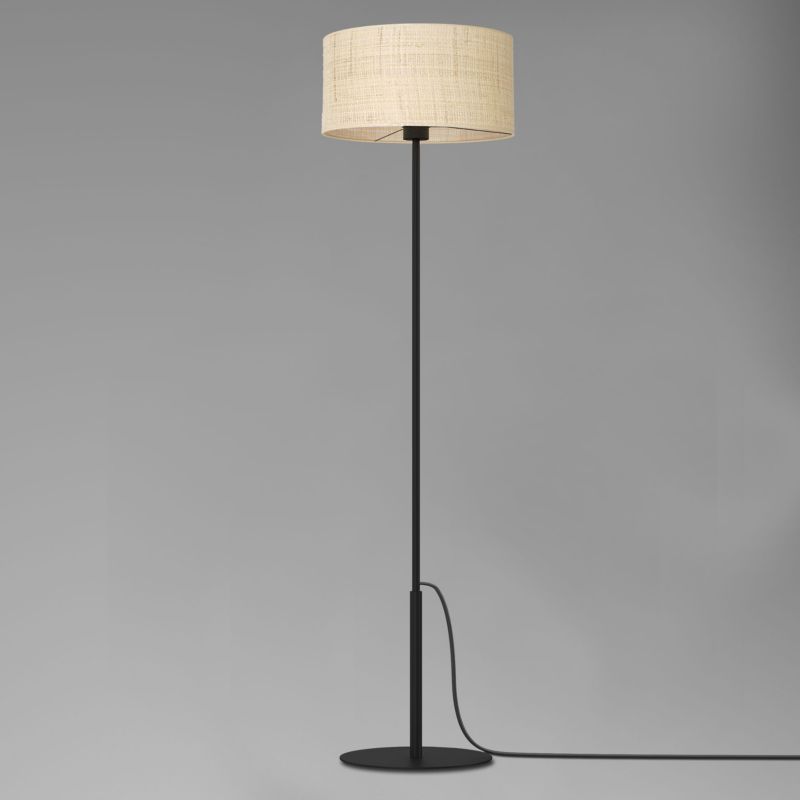 Gulvlampe Rattan 1xE27 Beige