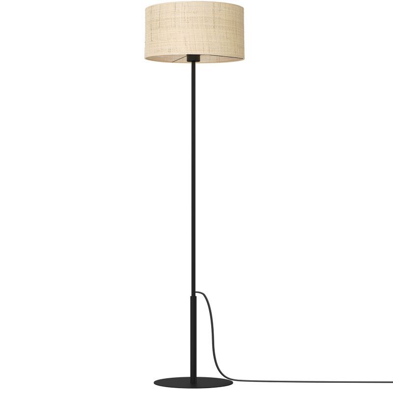 Gulvlampe Rattan 1xE27 Beige