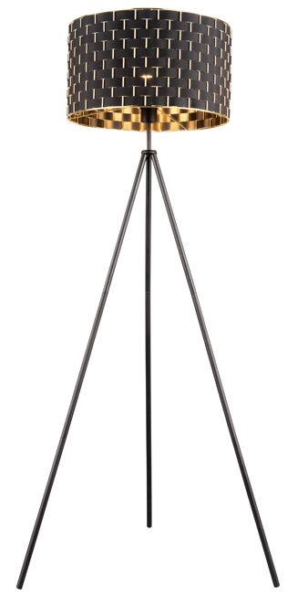 Gulvlampe Marasales 1 x E27 sort