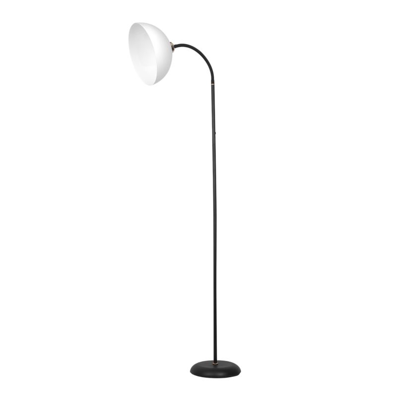Gulvlampe Zack 1x E27 Sort