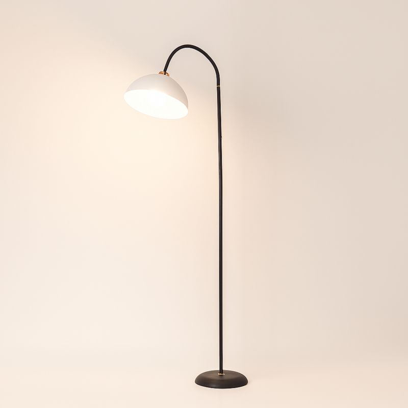 Gulvlampe Zack 1x E27 Sort