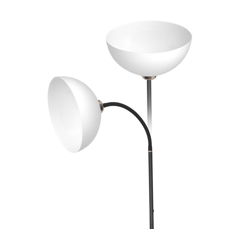 Gulvlampe Zack 1x E27 Sort