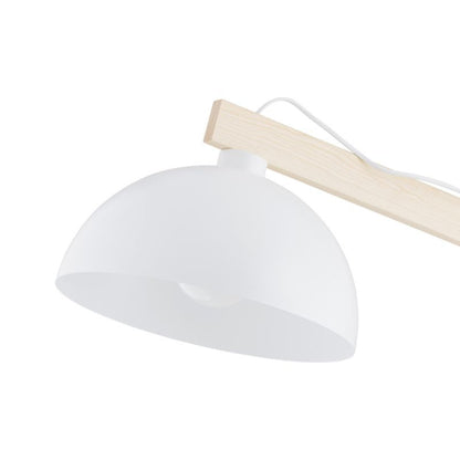 Gulvlampe TK Lighting Oslo 1 x E27 hvid