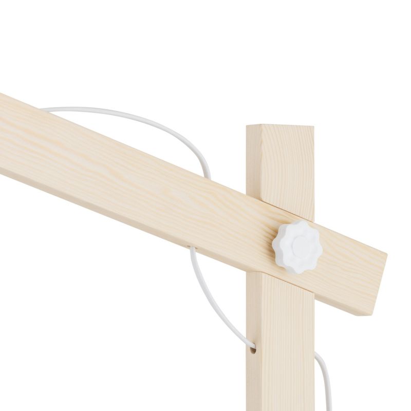 Gulvlampe TK Lighting Oslo 1 x E27 hvid