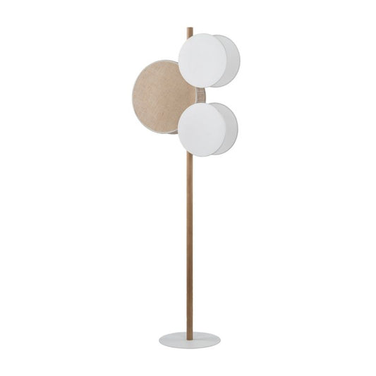 Gulvlampe TK Lighting Pulse 3 x E27 beige/hvid