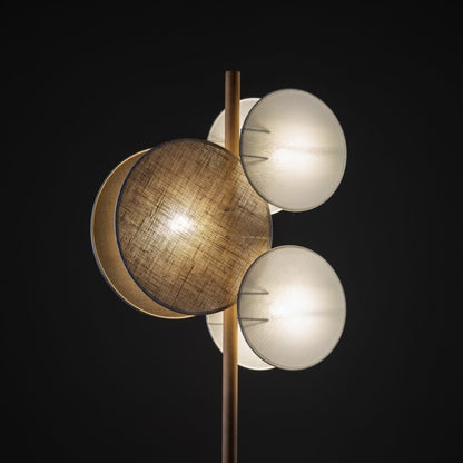 Gulvlampe TK Lighting Pulse 3 x E27 beige/hvid