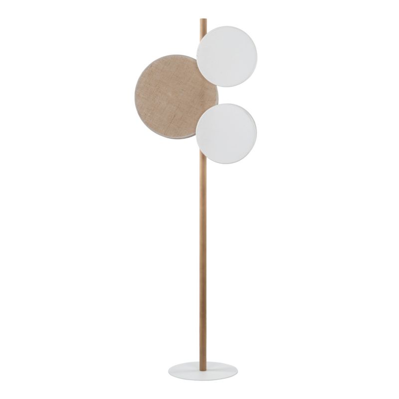 Gulvlampe TK Lighting Pulse 3 x E27 beige/hvid