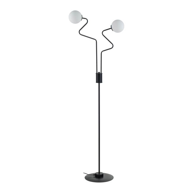 Zigzak gulvlampe med 1 lyskilde