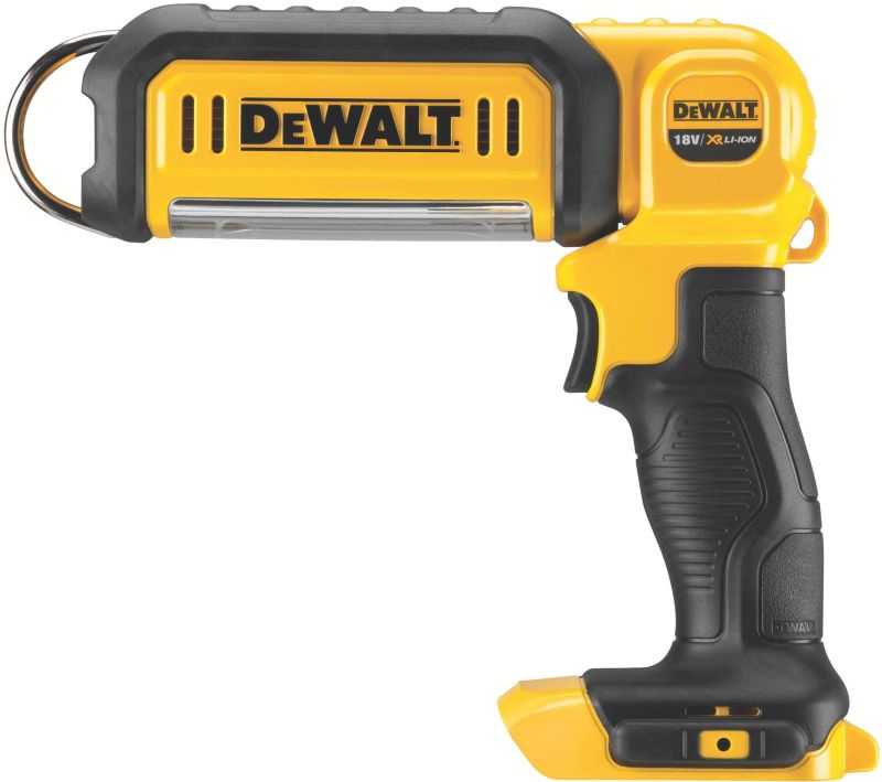 LED-ledningslampe DeWalt 18 V XR DCL050-XJ med led og justerbar lysretning