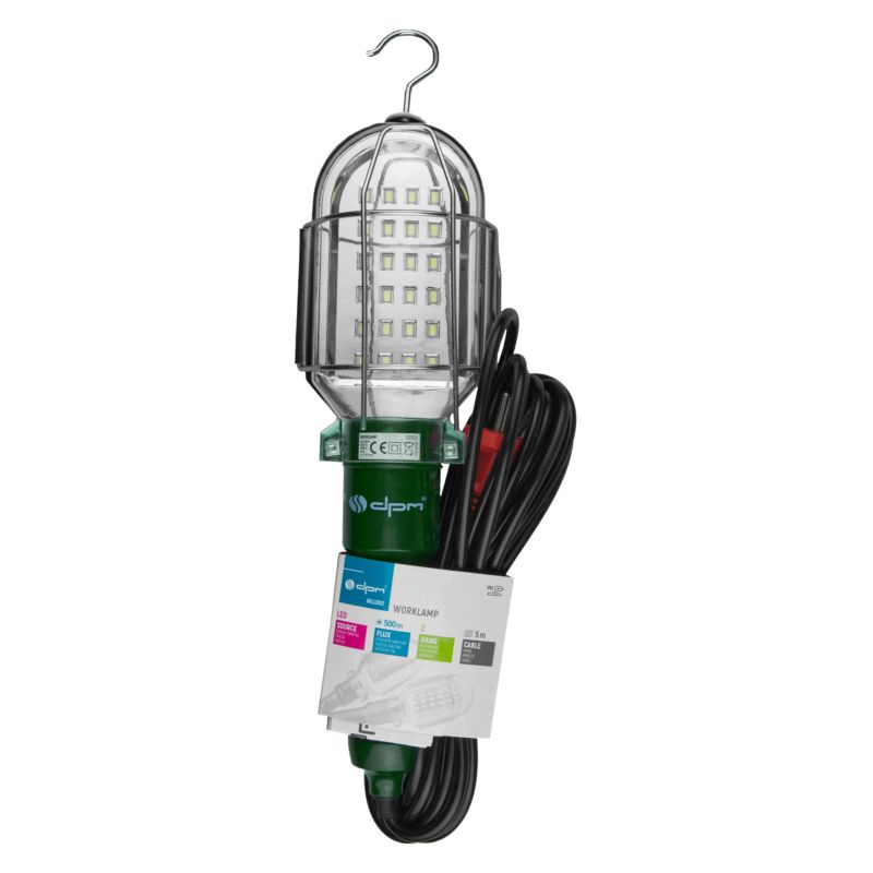 LED Arbejdslampe DPM 10 W AC 230 V