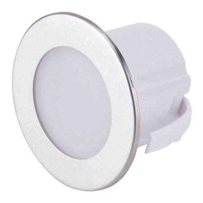 LED-trappelampe DPM 1,2 W 4000 K IP20 Rund Rustfrit Stål