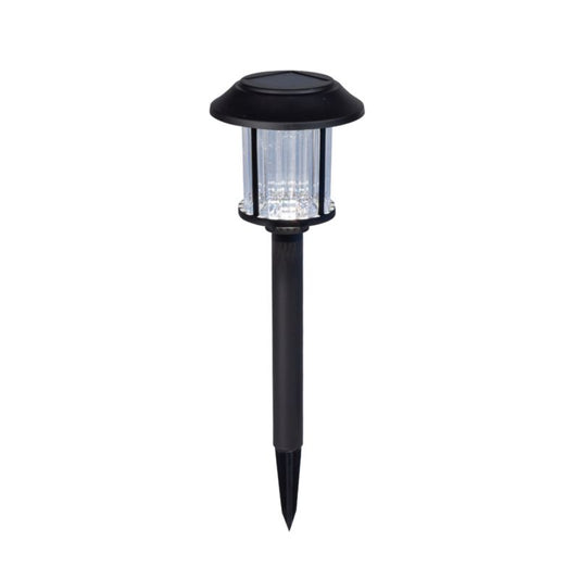 Sort solcellelampe Bublik med spyd