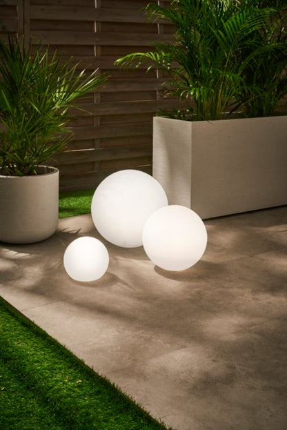 Goldlux solcellelampe Kula 4000 K 20 cm