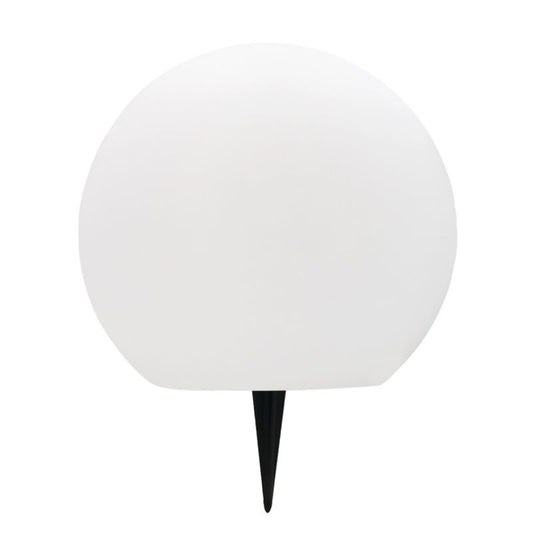 Hansboro solcellelampe kugle 30 cm RGB hvid