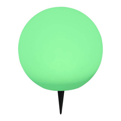 Hansboro solcellelampe kugle 30 cm RGB hvid