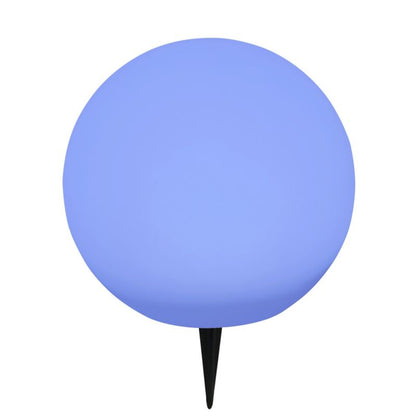 Hansboro solcellelampe kugle 30 cm RGB hvid