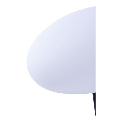 Solarlampe Sten RGBW IP65 Hvid L