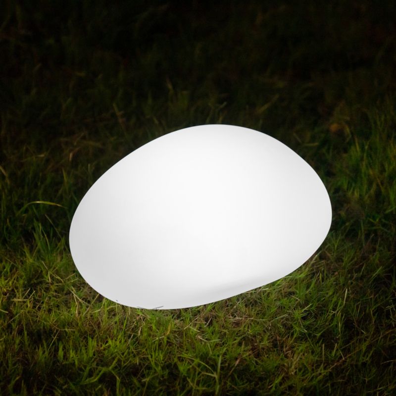Solarlampe Sten RGBW IP65 Hvid M