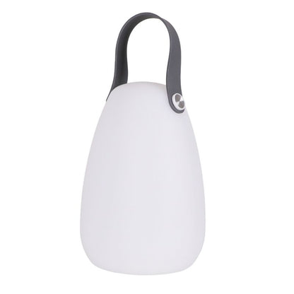 Solcellelampe LED Canaria RGBW IP44 14x14x20,5 cm Hvid