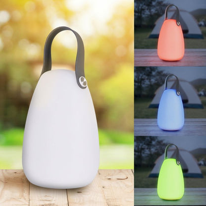 Solarlampe Canaria 14x14x20,5 cm Hvid RGBW IP44