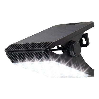 Solarlampe Milagro Clips 4 W 4000 K IP44 Sort