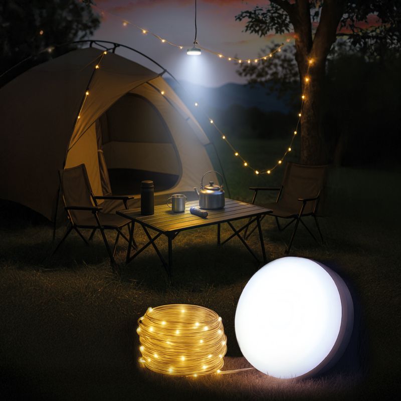 Solarlampe Corda 3000 K / 9000 K IP44 8 m