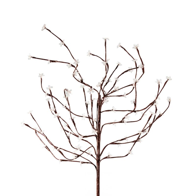 Solarlampe Tree 120 cm RGB Sort IP44