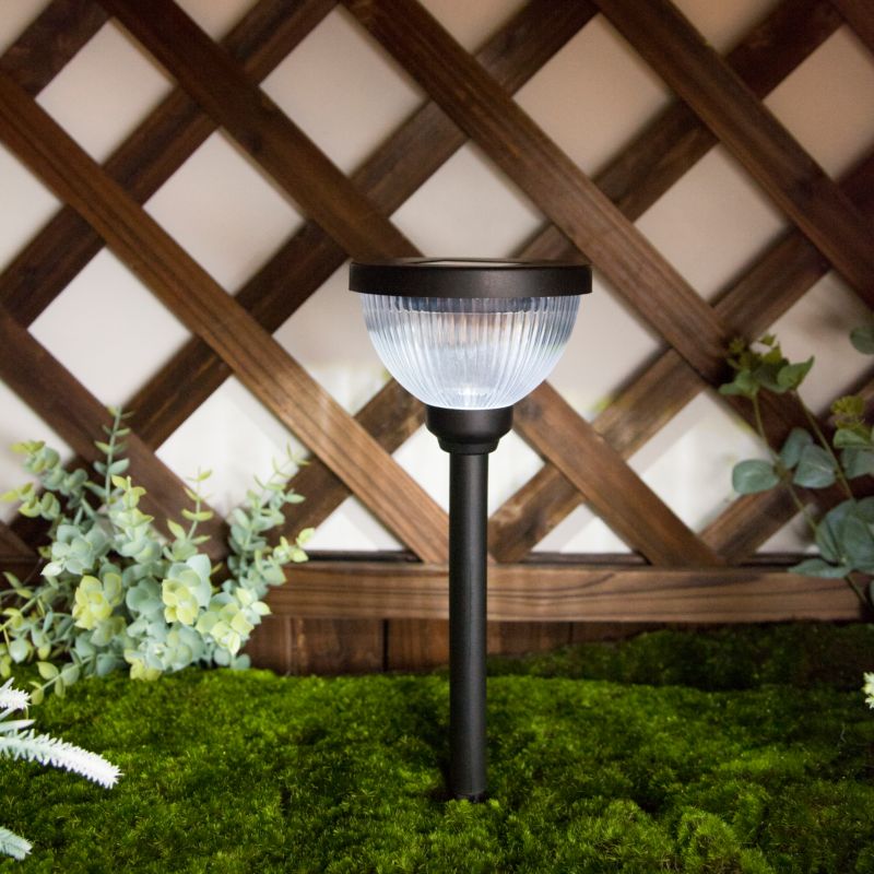 Brith RGB solcellelampe med jordspyd