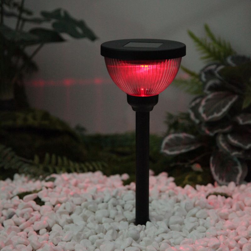 Brith RGB solcellelampe med jordspyd