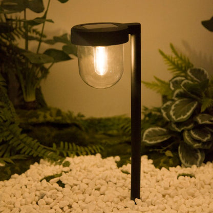 Brith solcellelampe til nedstikning