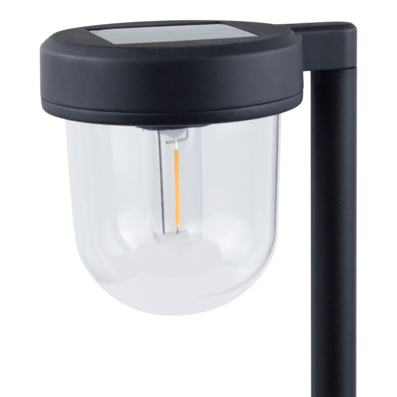 Brith solcellelampe til nedstikning