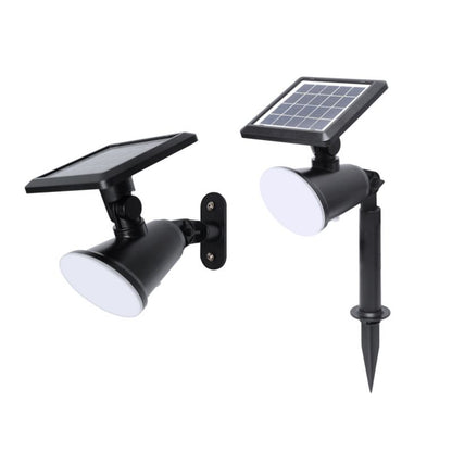 Solelampe Manly 2 i 1 Sort