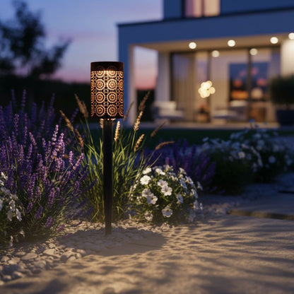 Sollampe Nedstik Milagro Decor 3000 K IP44 4 Stk.