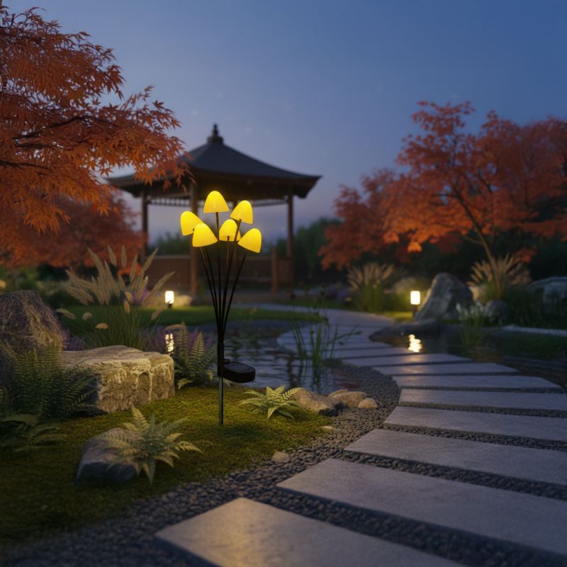 Solarlampe Milagro Mushrooms 3000 K IP44